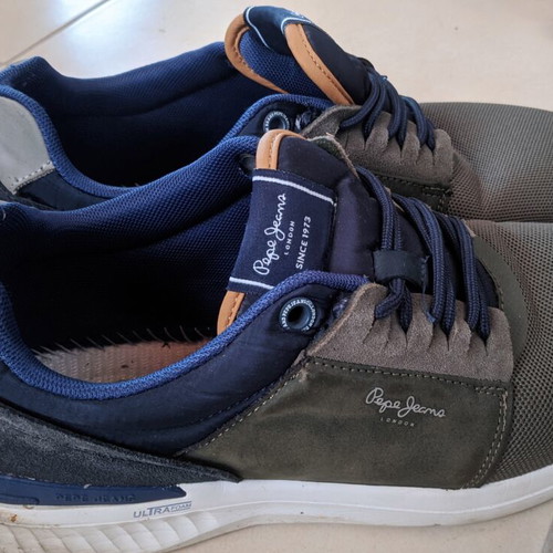 Pepe Jeans London Ultra Foam men's sneakers like new, size 44