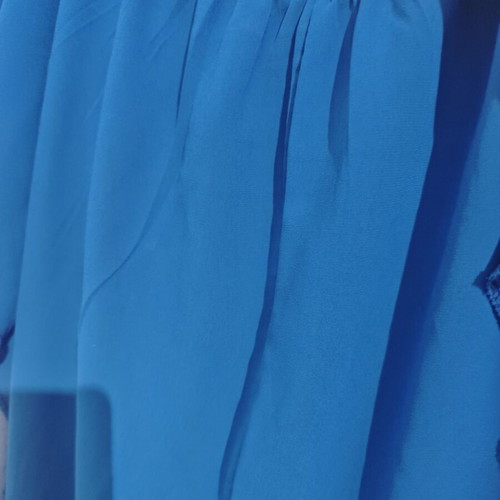 Two-tone summer dress size S like new, black and blue