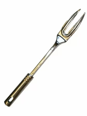 Metal barbecue fork new