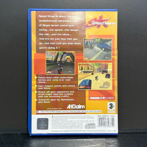 Speed Kings PlayStation 2 game used