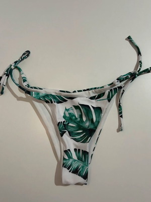 Μπικίνι Shein καινούργιο, άσπρο και πράσινο, μέγεθος S