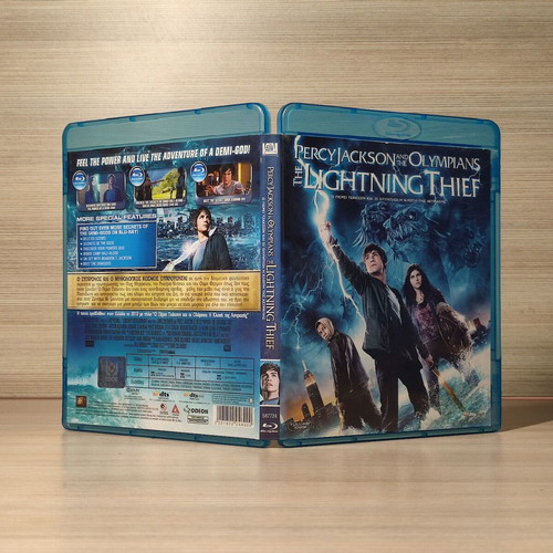 Percy Jackson and the Olympians The Lightning Thief Blu-Ray used with Greek subtitles