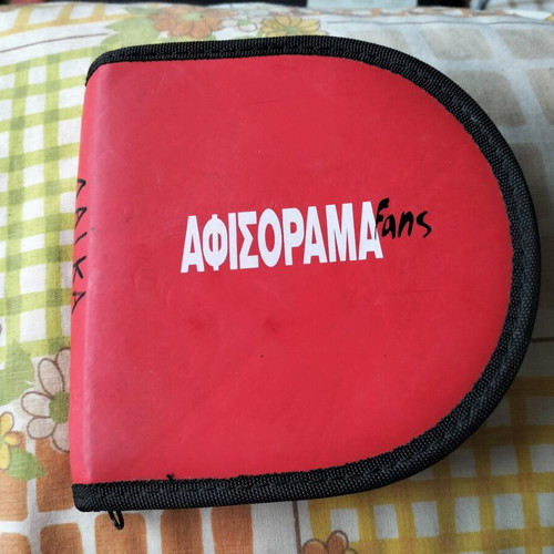 CD/DVD case used, capacity 12 discs