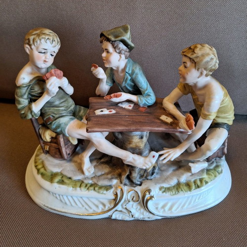 Biscuit figurine 25×15 cm like new