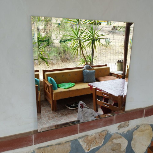 Bijouterie square mirror used