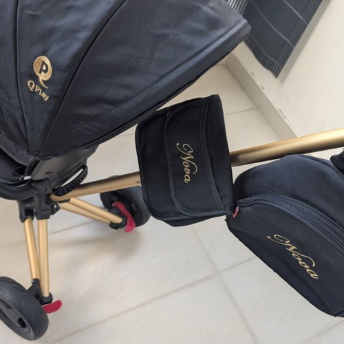 Qplay Nova Golden-Black Exclusive tricycle like new