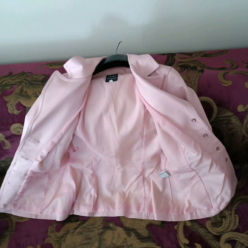 Italian Sandro Ferrone jacket new, pink, size M