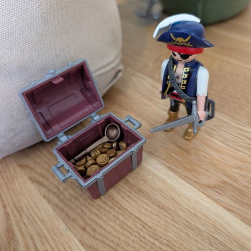 Playmobil Pirate Ship with Crew and Accessories