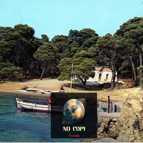Postcard used Spetses Agia Paraskevi Beach 10.5x15 cm