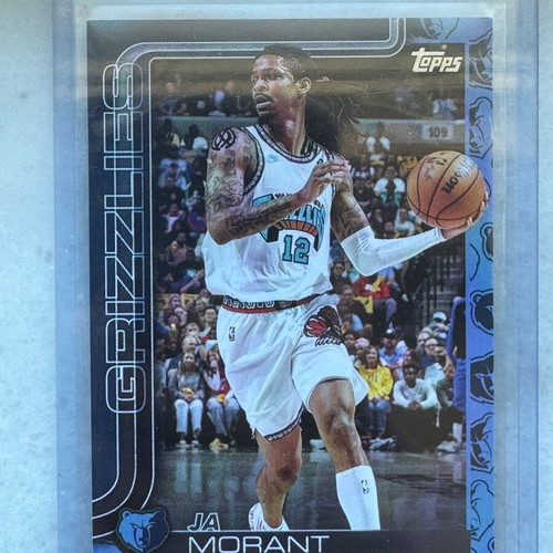 2025 Topps Flagship Basketball Ja Morant Team Border Variation SSP card new