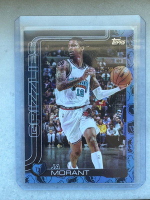 2025 Topps Flagship Basketball Ja Morant Team Border Variation SSP card new