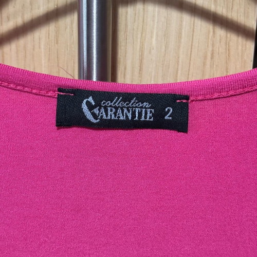 Garantie long sleeveless blouse pink like new, size XL