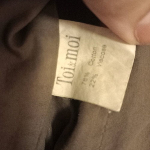 Toi&Moi jacket used, brown, size M