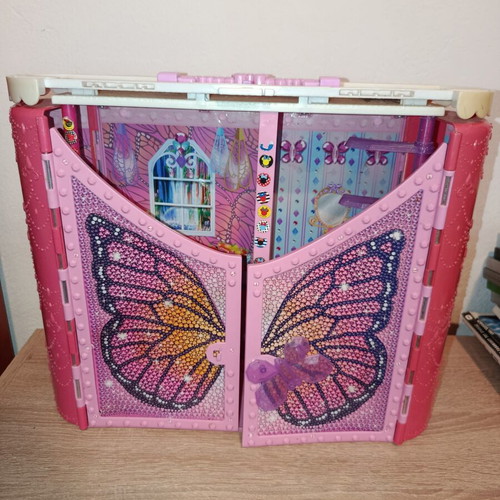 Barbie Mariposa and the Fairy Princess used, missing top part