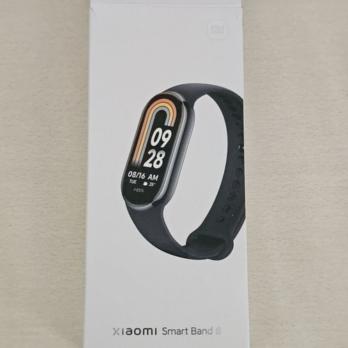 Xiaomi Smart Band 8 black fitness tracker