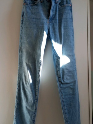 Skinny jeans Mango blue, worn once, size XXS