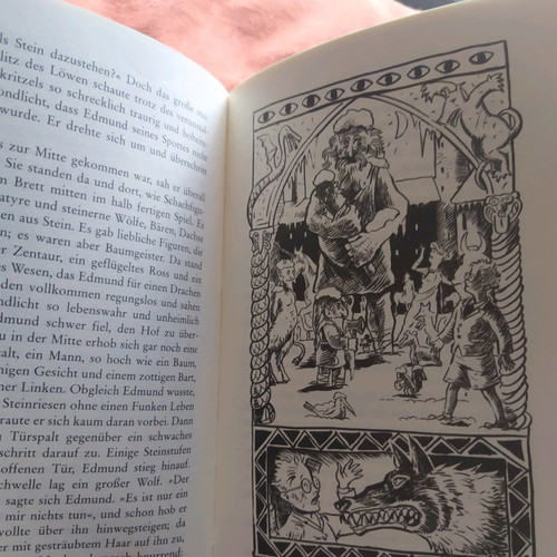 Narnia books volume 1-5 in German