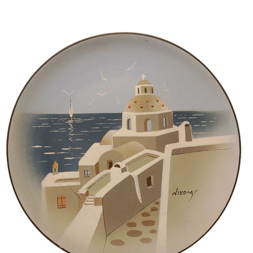 Decorative wall plate like new from Gallery Nikolas, 28 cm