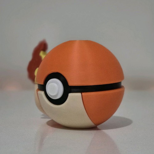 Charmander Pokéball new 3D printed product