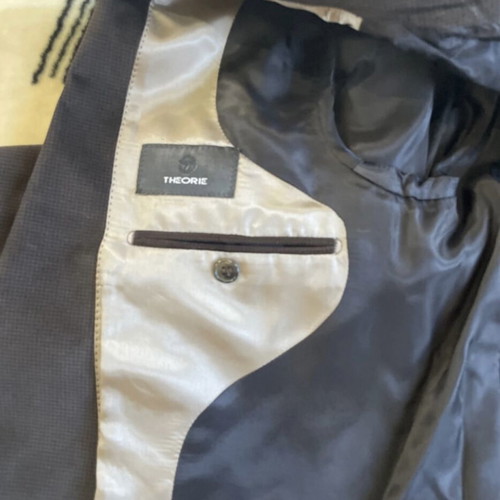 Theorie jacket brown velvet like new
