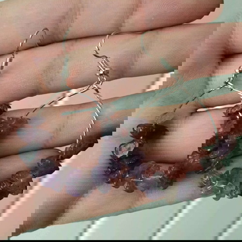 σκουλαρίκια κρίκοι ατσάλι