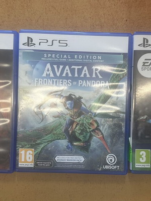 PlayStation 5 games like new, set of 3