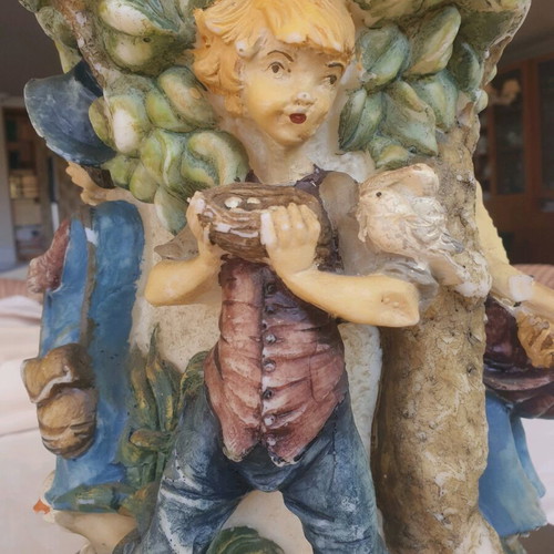 Wax figurine like new, German vintage