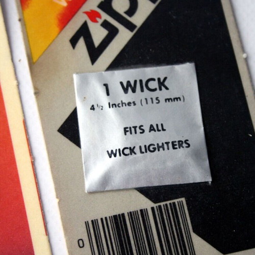 Zippo flint and wick replacement cards, old, set of 3