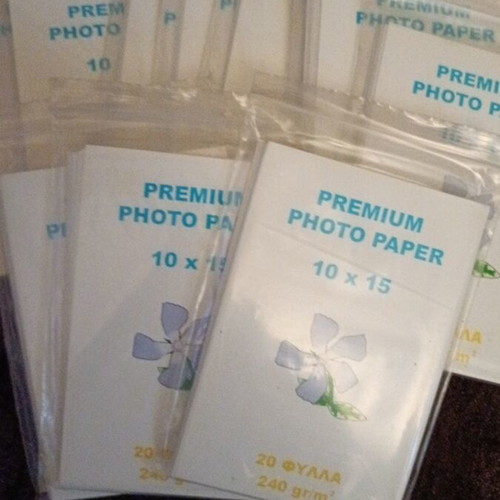 Photo paper new, pack of 12, 10x15 cm, premium quality