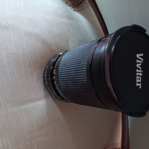 Vivitar camera lens used