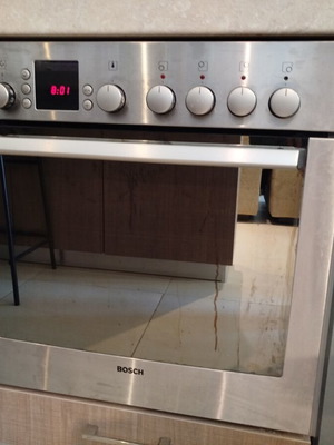 Bosch built-in oven and hob used, 4 burners, 2006 model