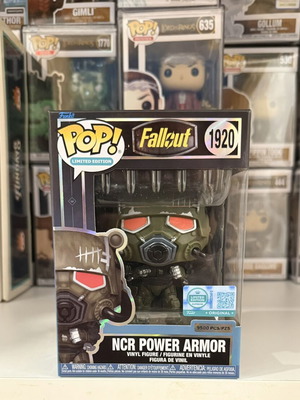 Funko Pop Fallout NCR Power Armor vinyl figure