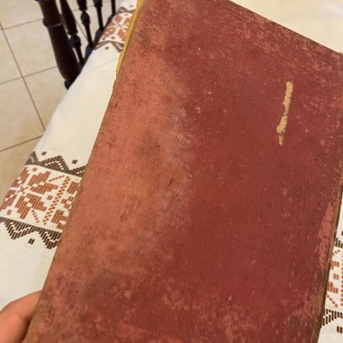 Theia Leitourgia 1912 religious book used, Greek