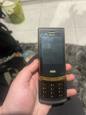 LG κινητό μεταχειρισμένο με slide mechanism, Dual SIM, μαύρο