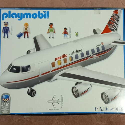 Playmobil Vintage Pacific Airline Airplane No 4310 like new