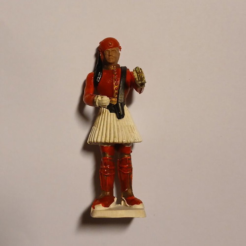 Athina Evzones Flag Bearer Figurine used