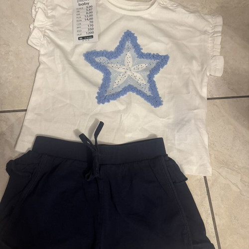 Girls' clothing set for 2 years old