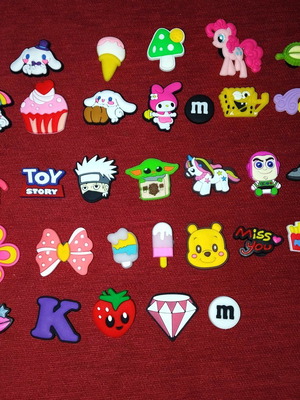 Shoe decorations for crocs and more