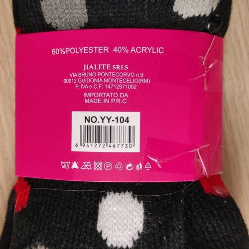 Women's warm slipper socks new, size 38-41