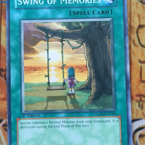 Swing Of Memories Normal Spell card like new