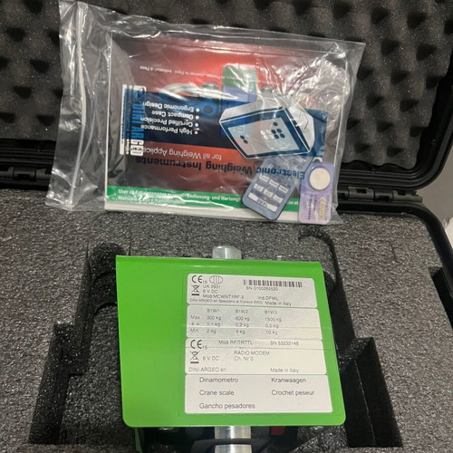 DINI ARGEO 1.5T Crane Scale like new with wireless printer