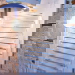 Φωτιστικά χειροποίητα, σετ δύο, καινούργια, με ραφάκια