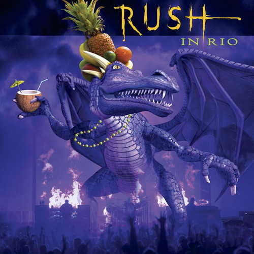 Rush In Rio 3CD live album used