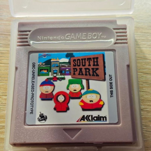 South Park Game Boy Color Unreleased Prototype Retro Game like new