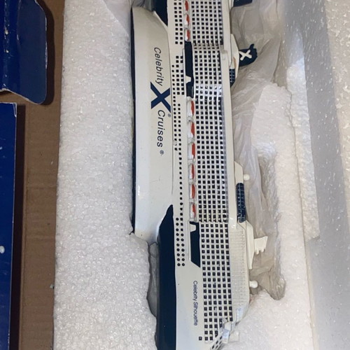 Celebrity Silhouette cruises ship new, official licensed model