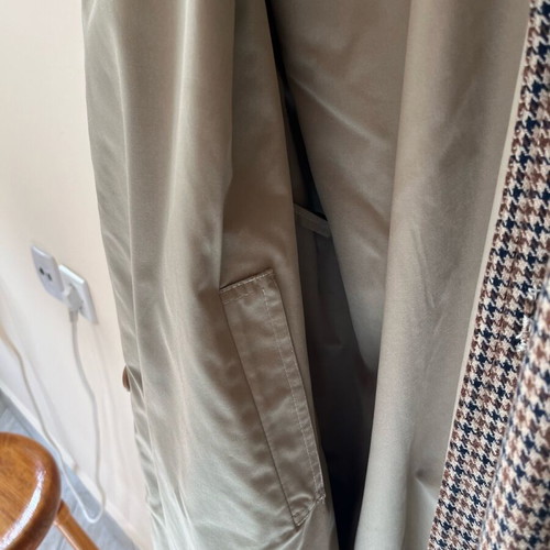 Reversible coat new, colorful, size L