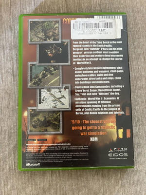 Commandos 2 Xbox original English complete used