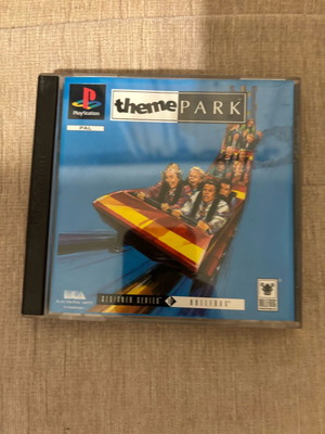 Theme Park PlayStation 1 PS1 game used, English full version