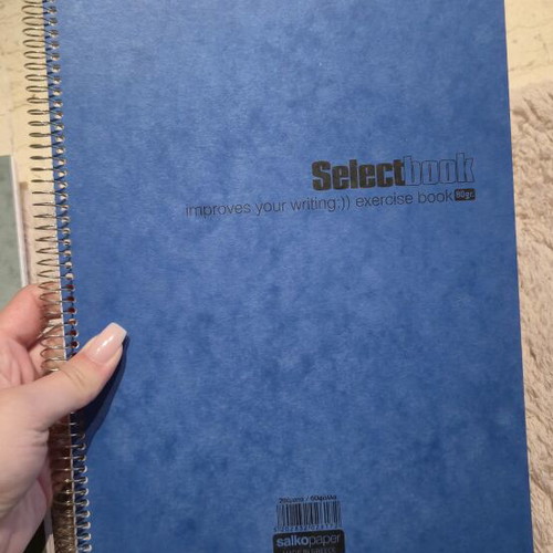 Selectbook Spiral Notebooks A4 Set of 3 new