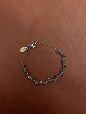 Zara bracelet like new, silver and grey crystals